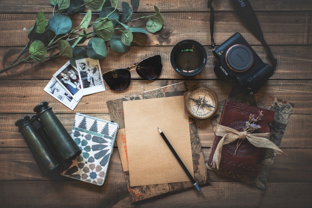 One-page packing list beside an open suitcase